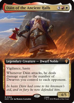 Dain of the Ancient Halls (Extended Art) (HOC-104)