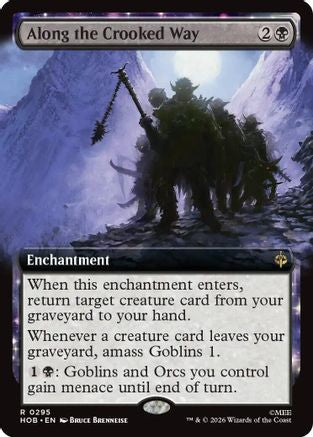 Along the Crooked Way (Extended Art) (HOB-295) (Foil)