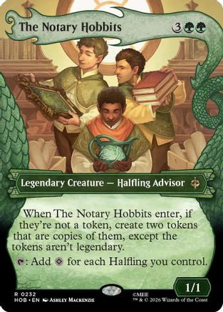 The Notary Hobbits (Showcase) (HOB-232) (Foil)