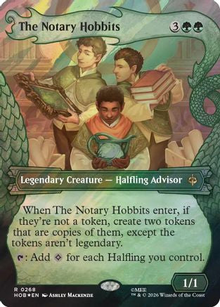 The Notary Hobbits (Showcase) (Surge Foil) (HOB-268)