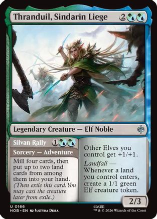 Thranduil, Sindarin Liege (HOB-166)