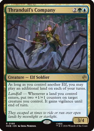 Thranduil's Company (HOB-168) (Foil)