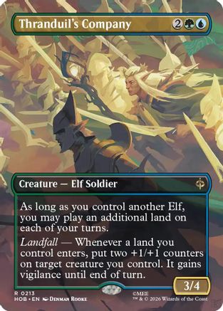 Thranduil's Company (Borderless) (HOB-213)
