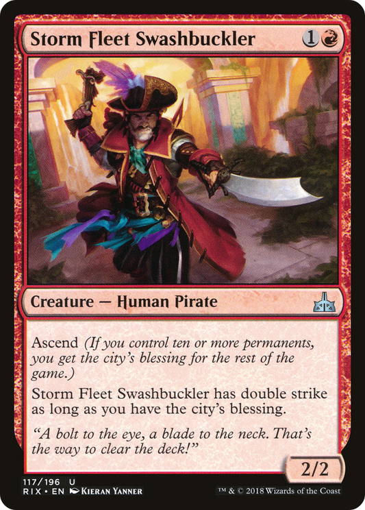 Storm Fleet Swashbuckler (RIX-117) (Foil)