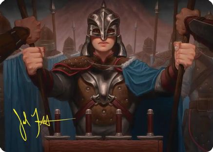 Bard's Attendant Art Card (Gold-Stamped Signature) (ASHOB-050)
