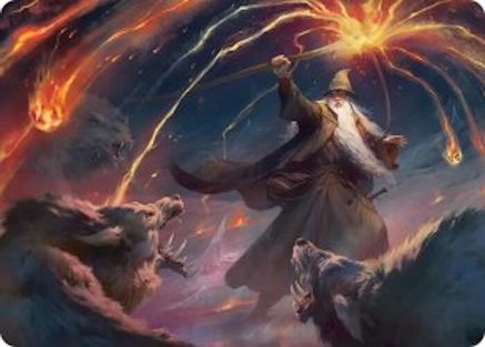 Gandalf, Shadow's Foe Art Card (ASHOB-046)