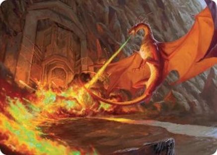 Smaug's Fury Art Card (ASHOB-018)