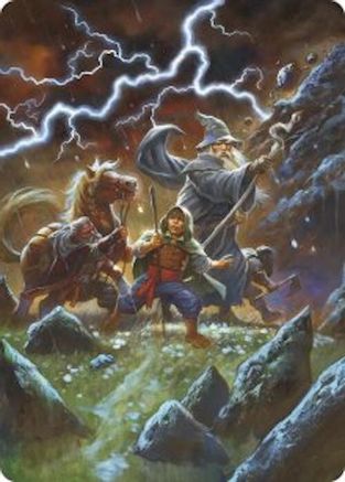 Call Forth the Tempest Art Card (ASHOB-033)