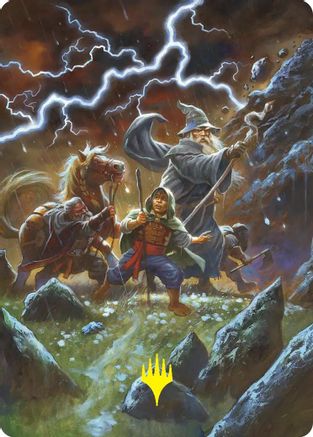 Call Forth the Tempest Art Card (Gold-Stamped) (ASHOB-033)