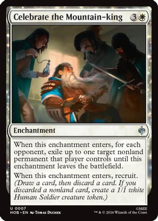 Celebrate the Mountain-king (HOB-007) (Foil)