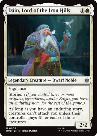 Dain, Lord of the Iron Hills (HOB-008) (Foil)