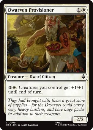 Dwarven Provisioner (HOB-009)