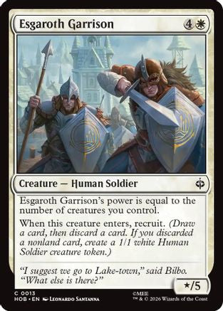 Esgaroth Garrison (HOB-013) (Foil)