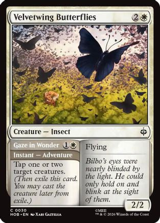 Velvetwing Butterflies (HOB-030) (Foil)