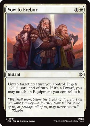 Vow to Erebor (HOB-031)