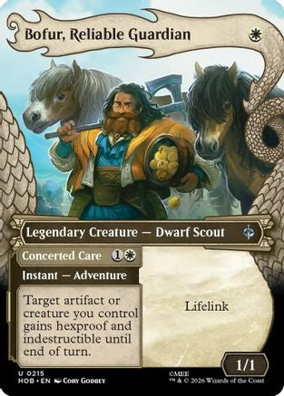 Bofur, Reliable Guardian (Showcase) (HOB-215) (Foil)