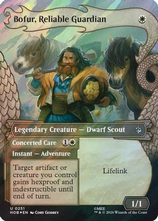 Bofur, Reliable Guardian (Showcase) (Surge Foil) (HOB-251)