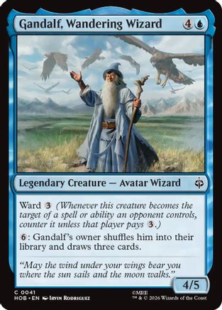 Gandalf, Wandering Wizard (HOB-041)