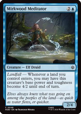 Mirkwood Meditator (HOB-048) (Foil)