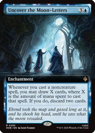 Uncover the Moon-Letters (Extended Art) (HOB-293)