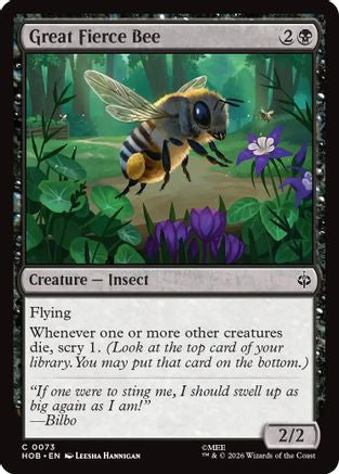 Great Fierce Bee (HOB-073)