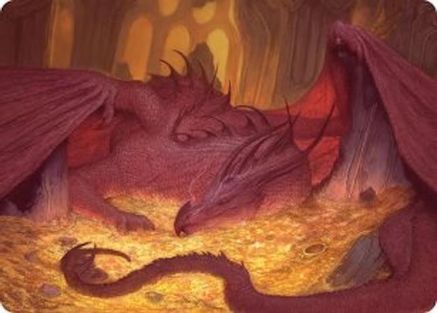 Smaug the Magnificent Art Card (ASHOB-043)