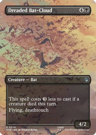 Dreaded Bat-Cloud (Borderless) (HOB-206)