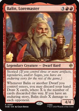 Balin, Tremaster (HOB-087) (Foil)