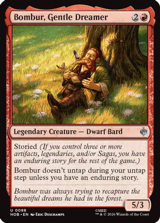 Bombur, Gentle Dreamer (HOB-088)