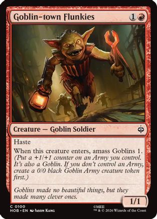 Goblin-town Flunkies (HOB-100) (Foil)