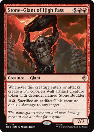 Snowslope Hunter (HOB-112) (Foil)