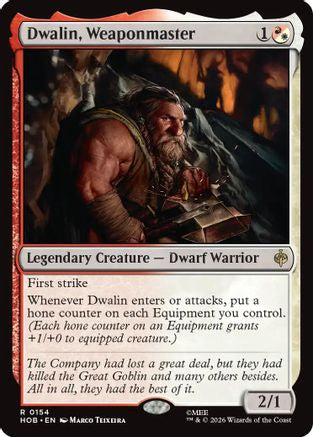 Dwalin, Weaponmaster (HOB-154)