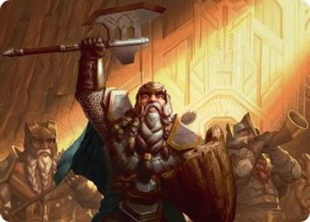 Thorin, Company's Leader Art Card (ASHOB-047)