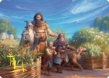 Beorn's Hospitality Art Card (Gold-Stamped Signature) (ASHOB-020)