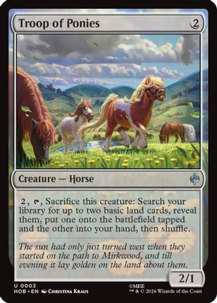 Troop of Ponies (HOB-003)