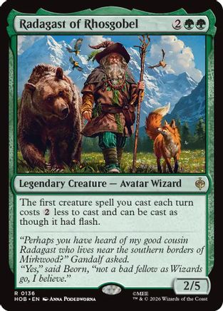Radagast of Rhosgobel (HOB-136) (Foil)