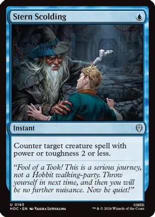 Stern Scolding (HOC-183)