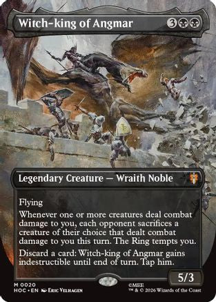 Witch-king of Angmar (Borderless) (HOC-020) (Foil)