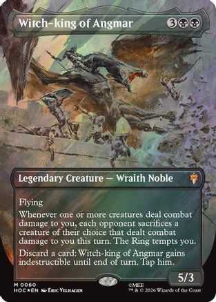 Witch-king of Angmar (Borderless) (Surge Foil) (HOC-060)