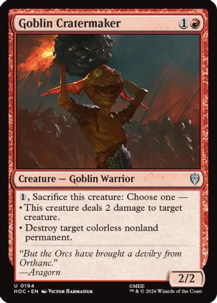 Goblin Cratermaker (HOC-194)