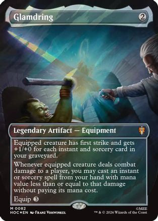 Glamdring (Borderless) (Surge Foil) (HOC-082)