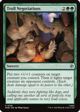 Troll Negotiations (HOB-138) (Foil)