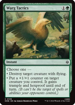 Warg Tactics (HOB-139) (Foil)