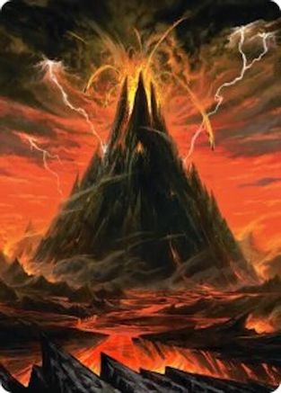 Mount Doom Art Card (ASHOB-039)