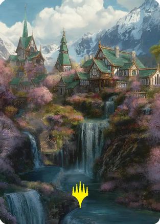 Rivendell Art Card (Gold-Stamped) (ASHOB-040)