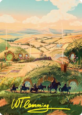 Plains Art Card (Gold-Stamped Signature) (ASHOB-041)