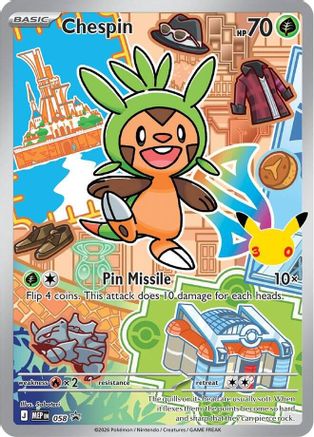 Chespin (MEP-058) (Holofoil)
