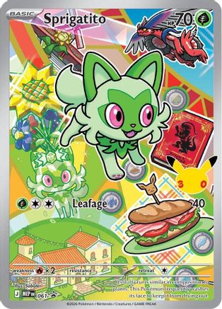 Sprigatito (MEP-061) (Holofoil)