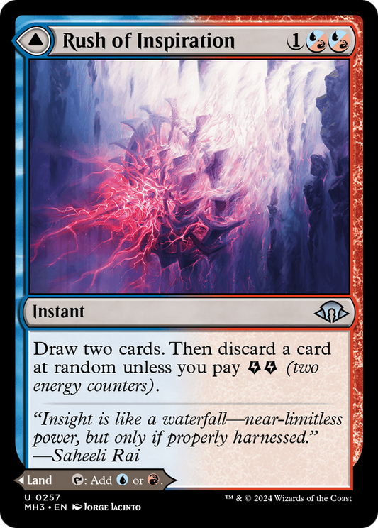 Rush of Inspiration // Crackling Falls (MH3-257)