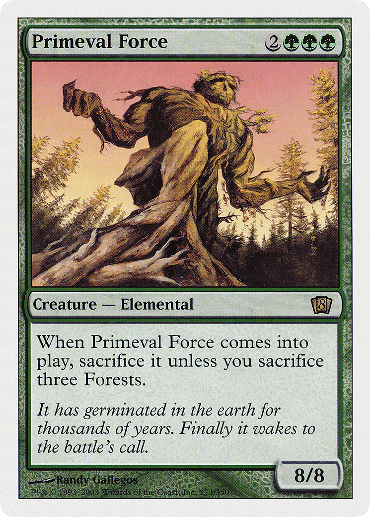 Primeval Force (8ED-273)
